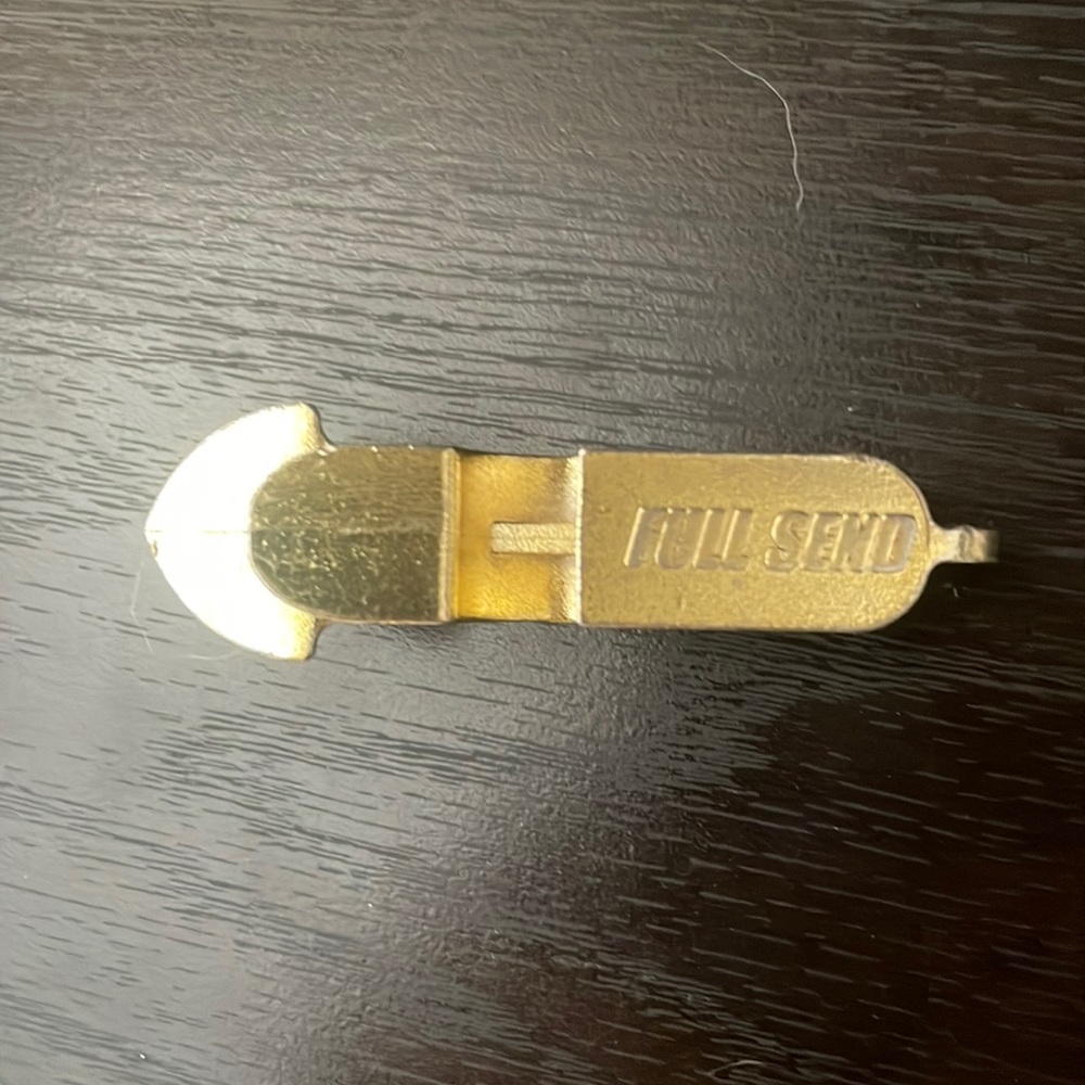 Full send gold shotgun tool